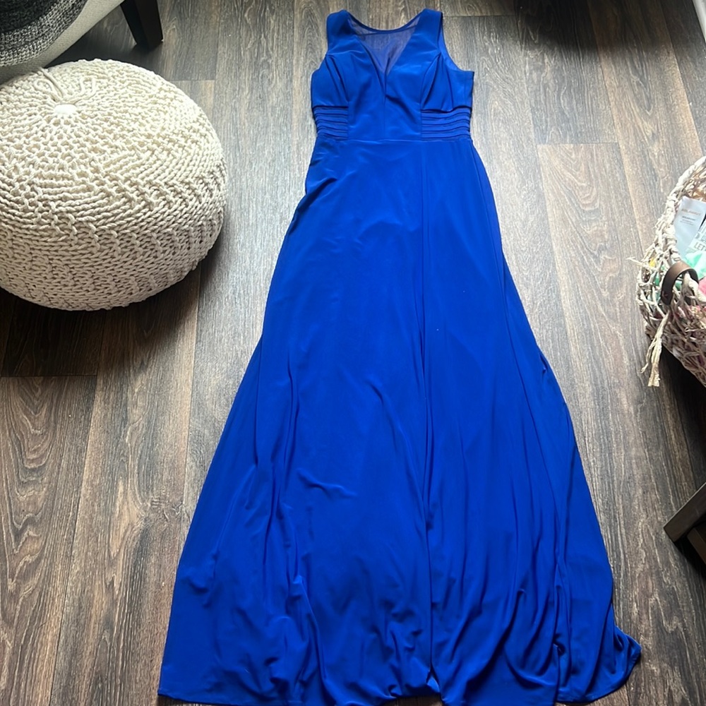 Morgan & Co Blue Dress